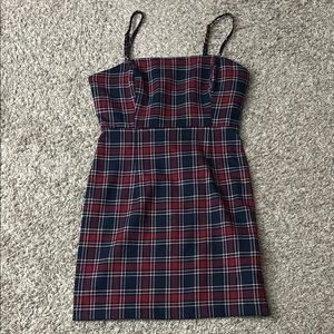 Forever 21 plaid dress size small